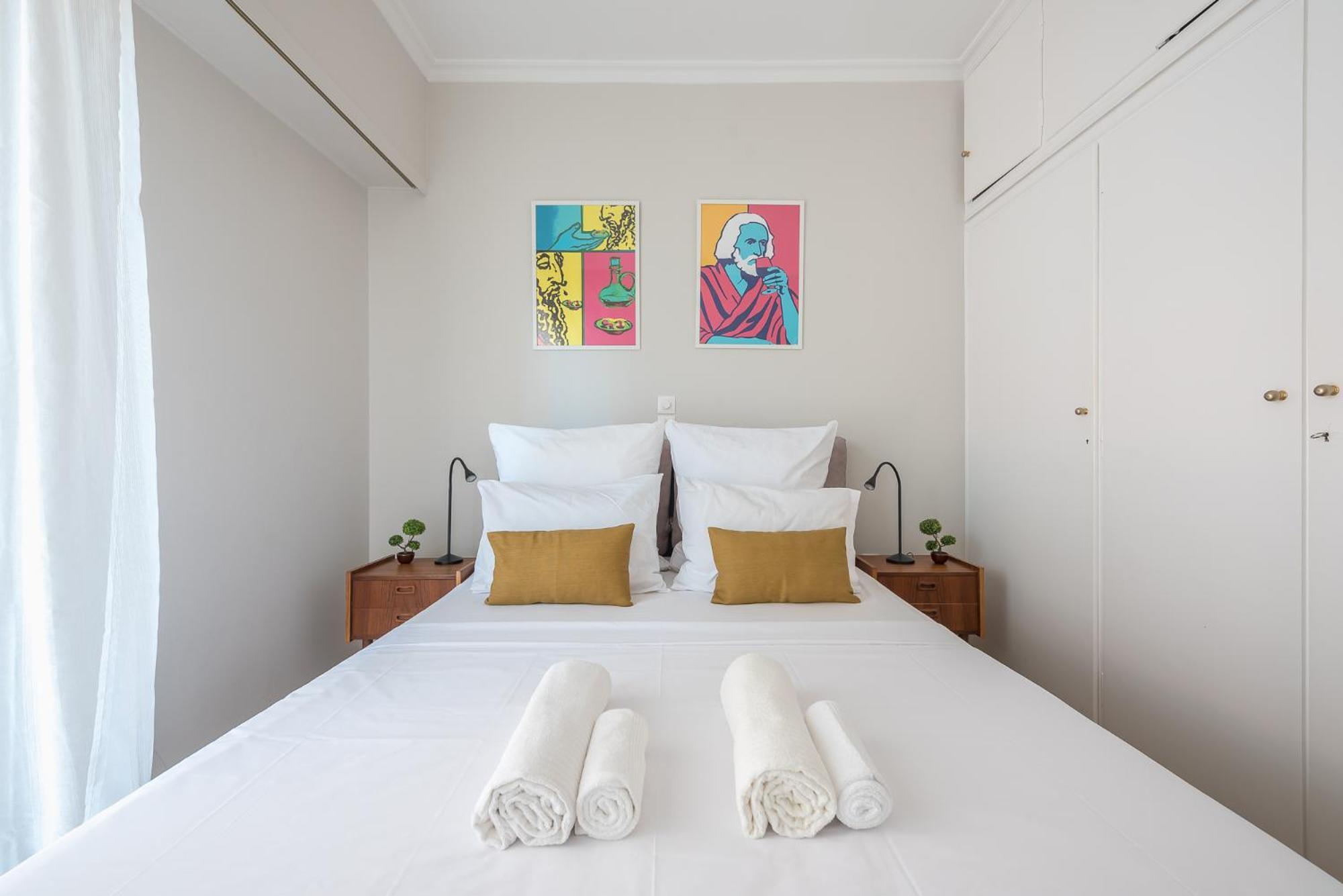 Spacious 2Bds Apt With Acropolis View In Center Атина Екстериор снимка