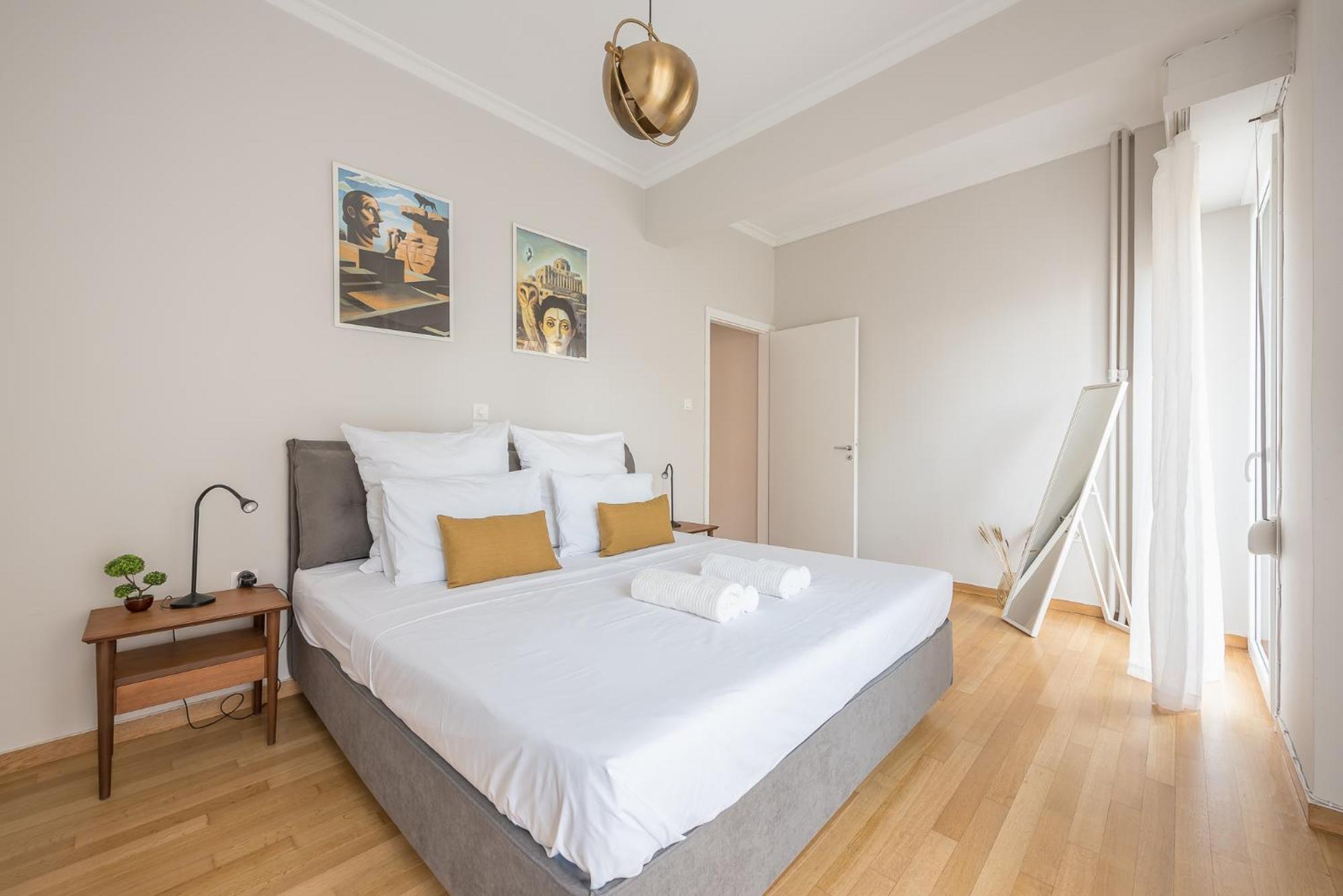 Spacious 2Bds Apt With Acropolis View In Center Атина Екстериор снимка